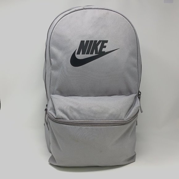 gray nike backpack